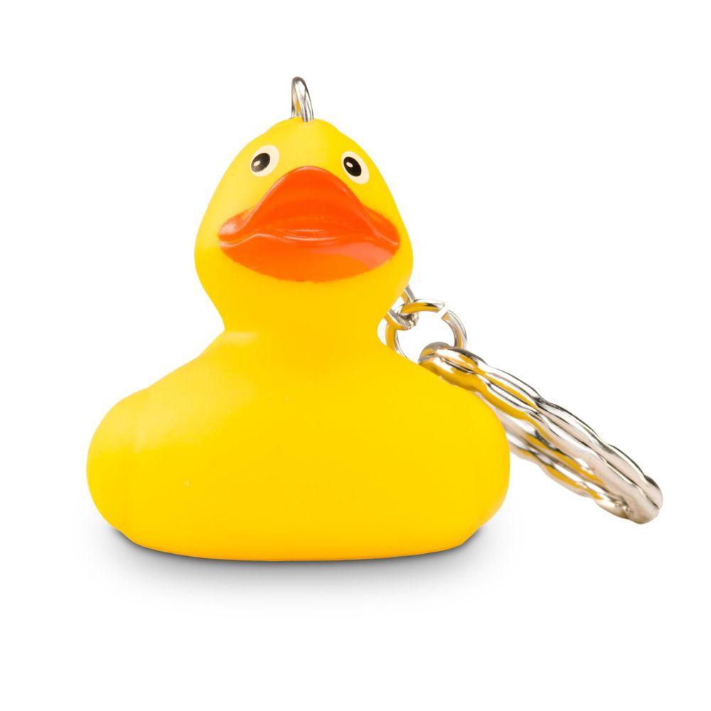 Werbeente Emma XS mit Schlüsselanhänger, ca. 5 cm