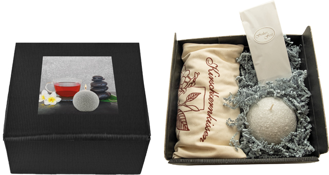 Winter-Wellness-Set, inkl. Digitaldruck 1-4/0 c