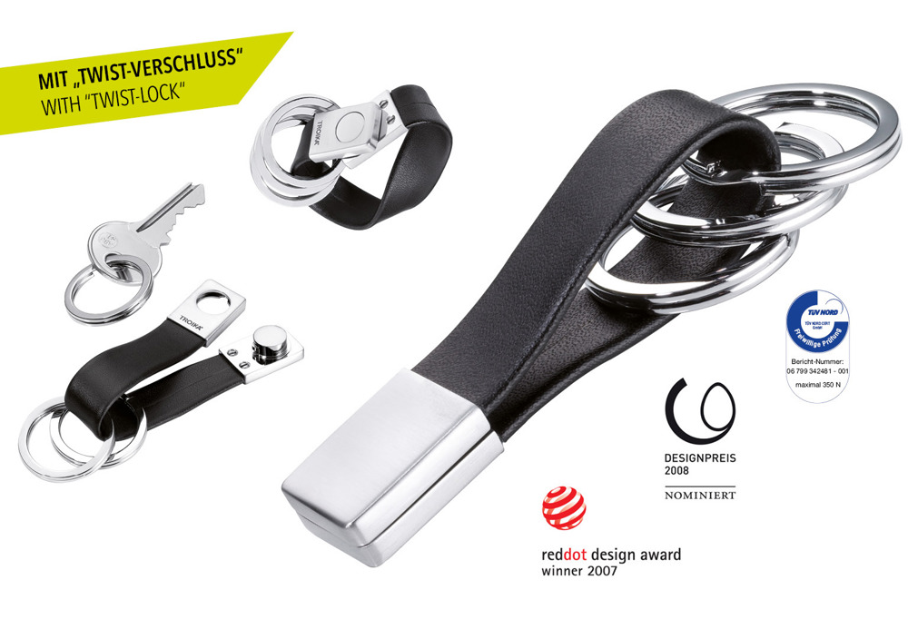 TROIKA Schlüsselanhänger TWISTER