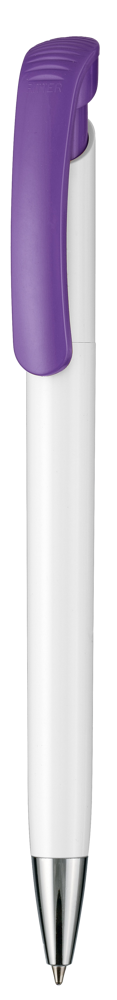 Kugelschreiber BONITA - weiss/violett