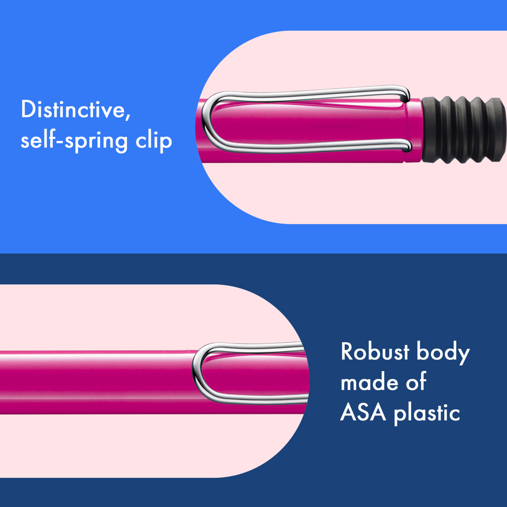 Kugelschreiber LAMY safari pink