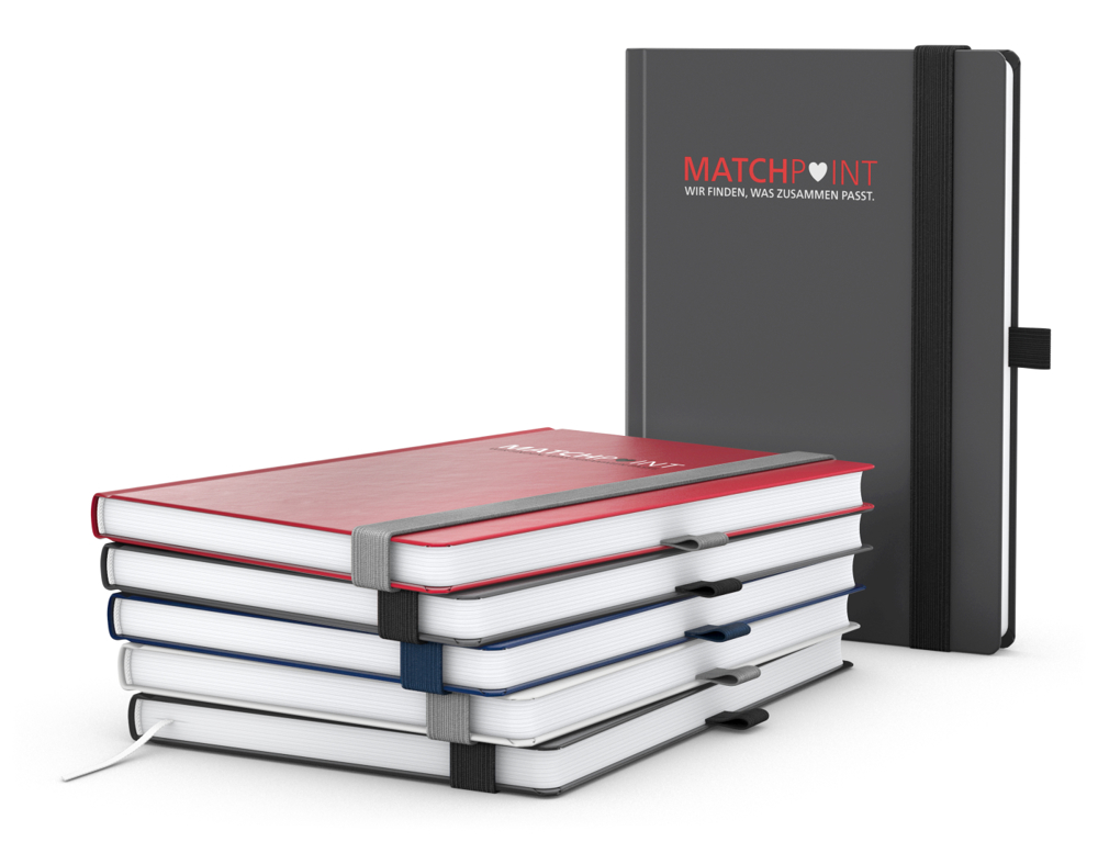 Notizbuch Vision-Book EXPRESS Kunstleder-Hardcover matt-farbig
