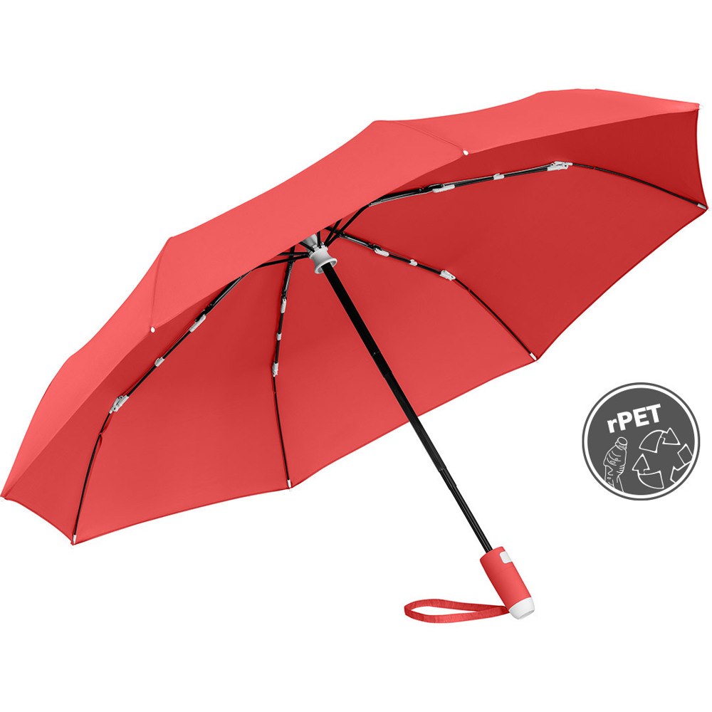 5444 AOC-Taschenschirm FARE® Whiteline - rot