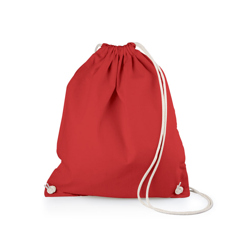 Baumwollrucksack Emma - red