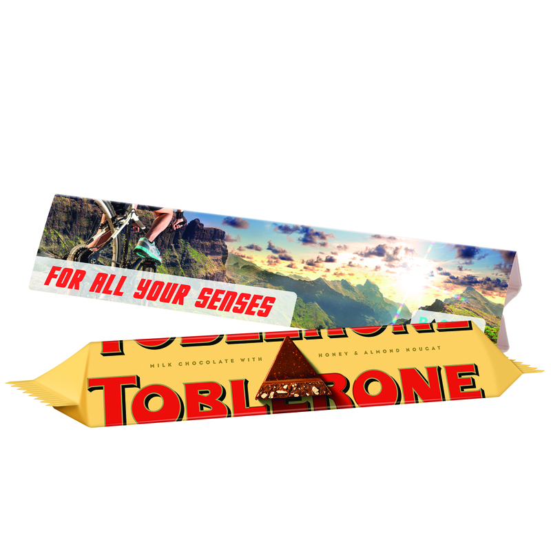 Werbedreieck Long Toblerone