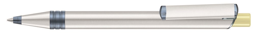 RECYCLED PET PEN ALUMA transparent - beige