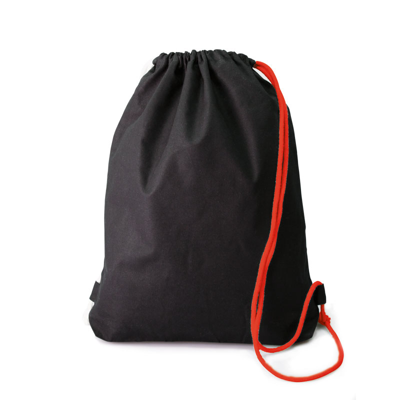 Baumwollrucksack Whoopie - black/red