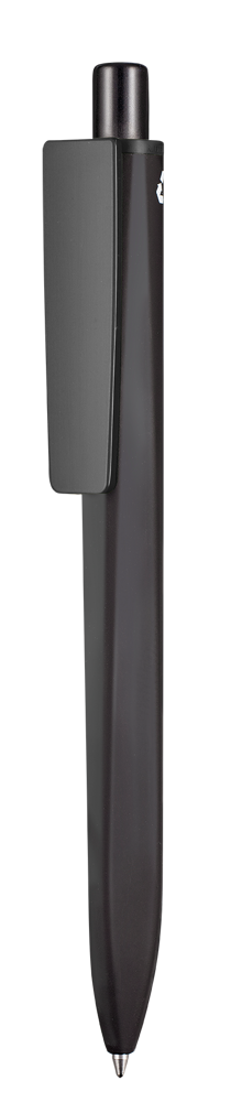 Kugelschreiber RIDGE RECYCLED SOFT - schwarz recycled (PCR)