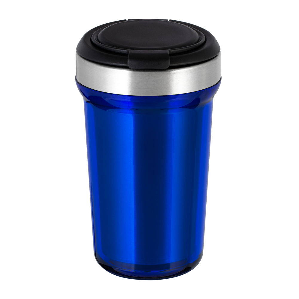 Thermobecher RETUMBLER-myVIVERO - schwarz, silber, dunkelblau