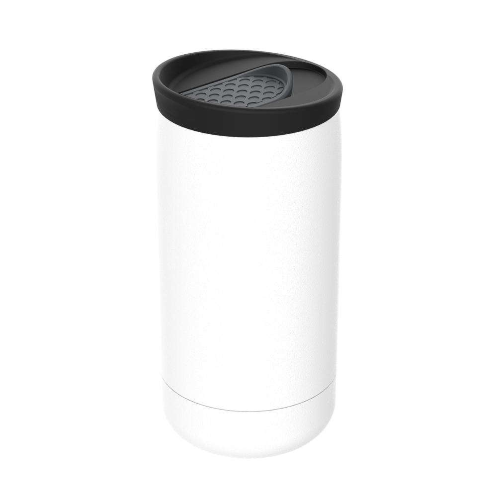 Thermobecher RETUMBLER-myNIZZA - schwarz, weiß, dunkelgrau