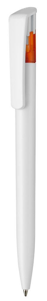 Kugelschreiber ALL-STAR SF - weiss/flamingo-orange TR/FR