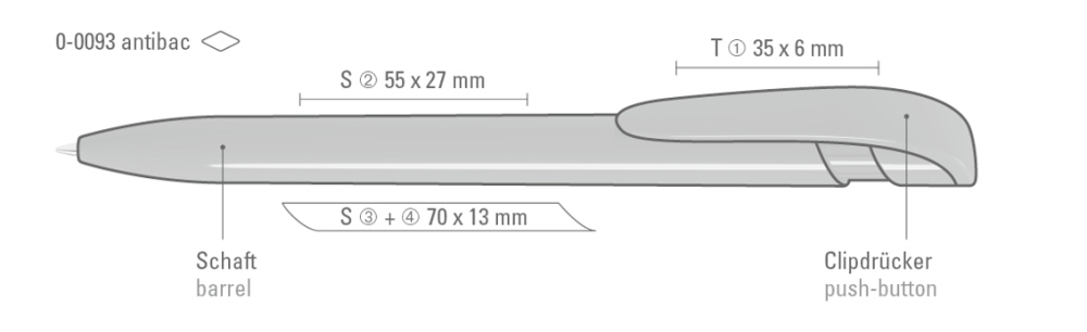 YES antibacterial, gelb