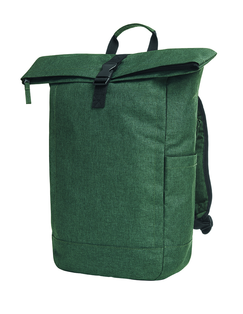 Laptop-Rucksack CIRCLE - grün meliert