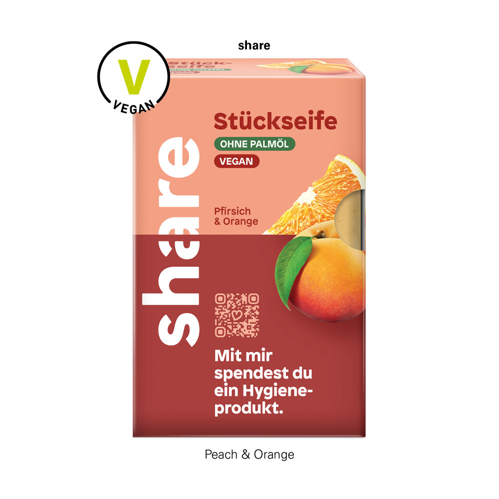 Werbecover, share feste Seife