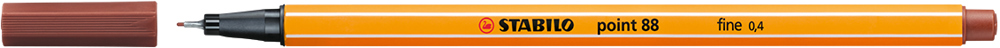 STABILO point 88 Fineliner - siena