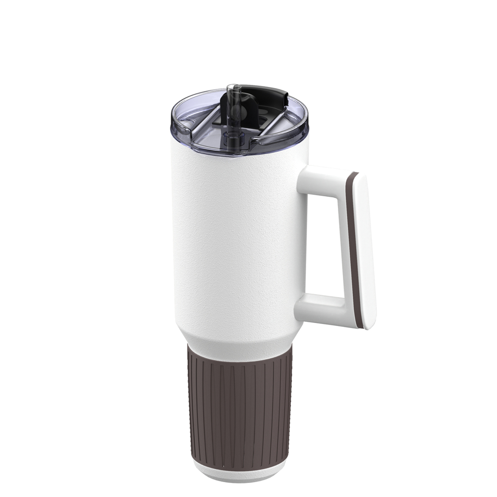 Thermobecher RETUMBLER-myKINGS CANYON 900 - braun, weiß