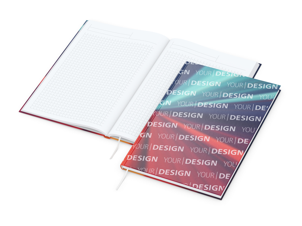 Notizbuch Note-Book Bestseller, A4, matt-individuell