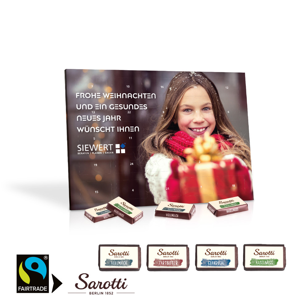 Tisch-Adventskalender Sarotti Business Exklusiv
