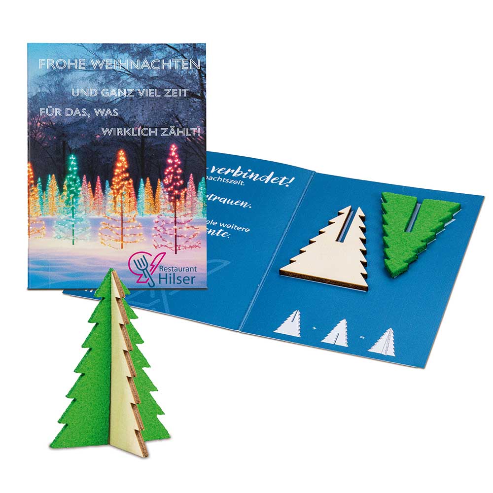 Steckfiguren-Karte Mini - Individuell