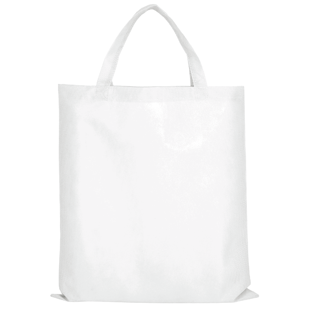 PP-Tasche - CLASSIC mit zwei kurzen Henkeln - weiß