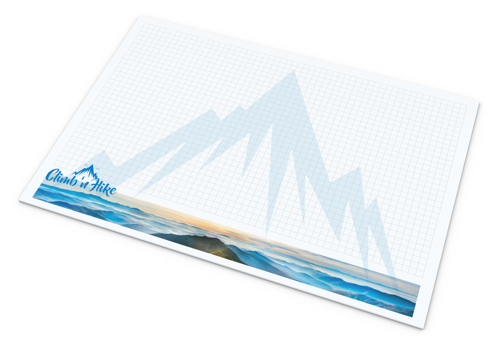 Schreibunterlage, 50 Blatt