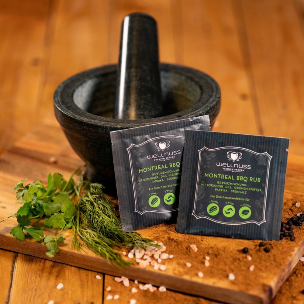 Portionsbeutel Gewürzmischung (10g) in der Klappkarte