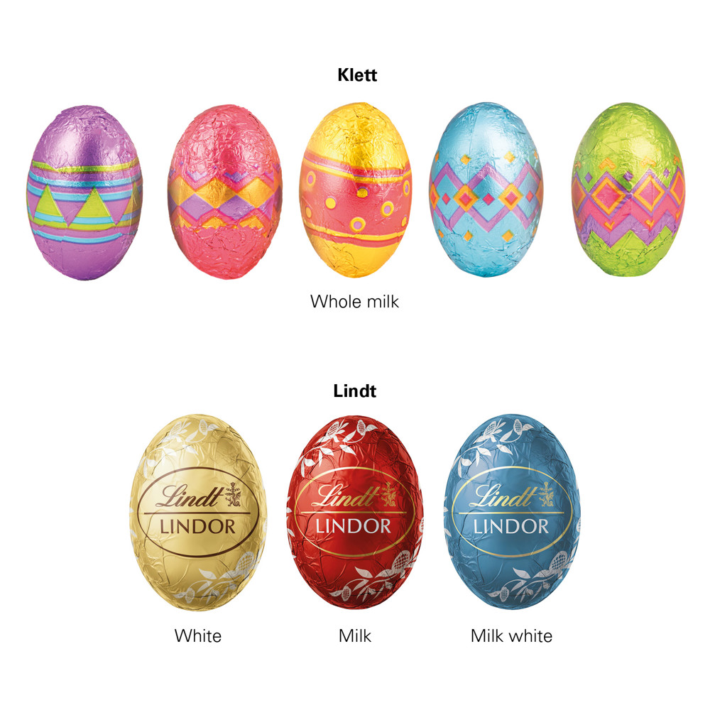 Sixpack Classic, Klett Schoko-Ostereier