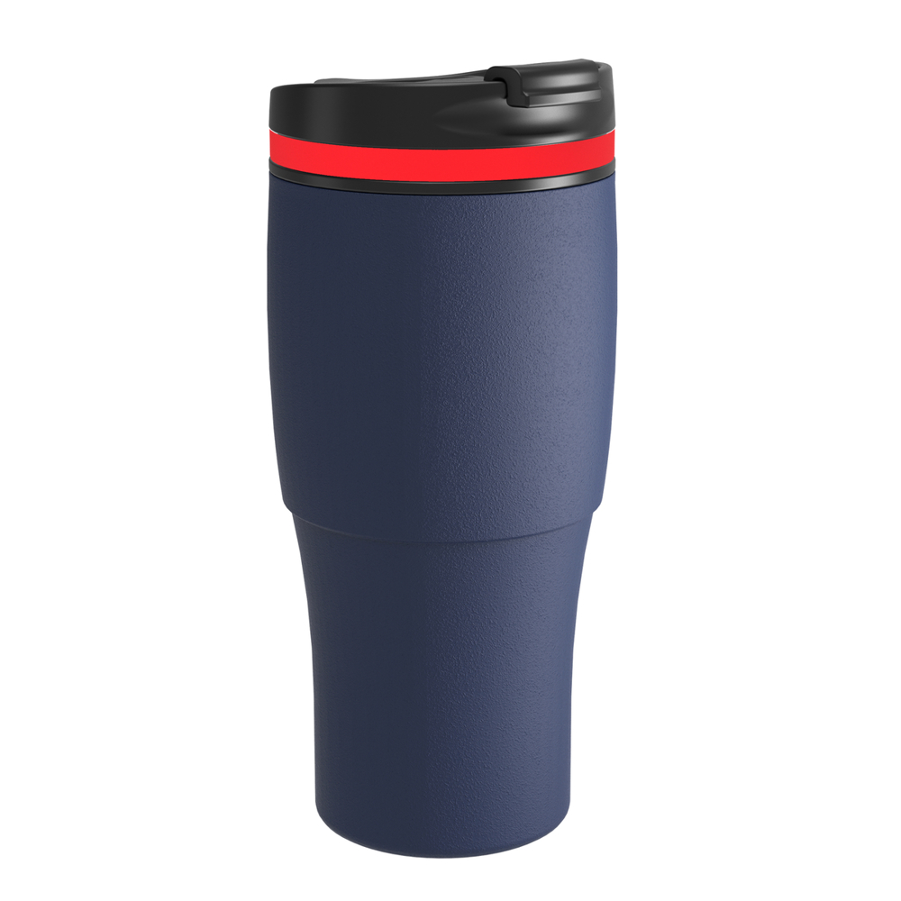 Thermobecher RETUMBLER-myBAYAMO GRANDE II - rot, marineblau