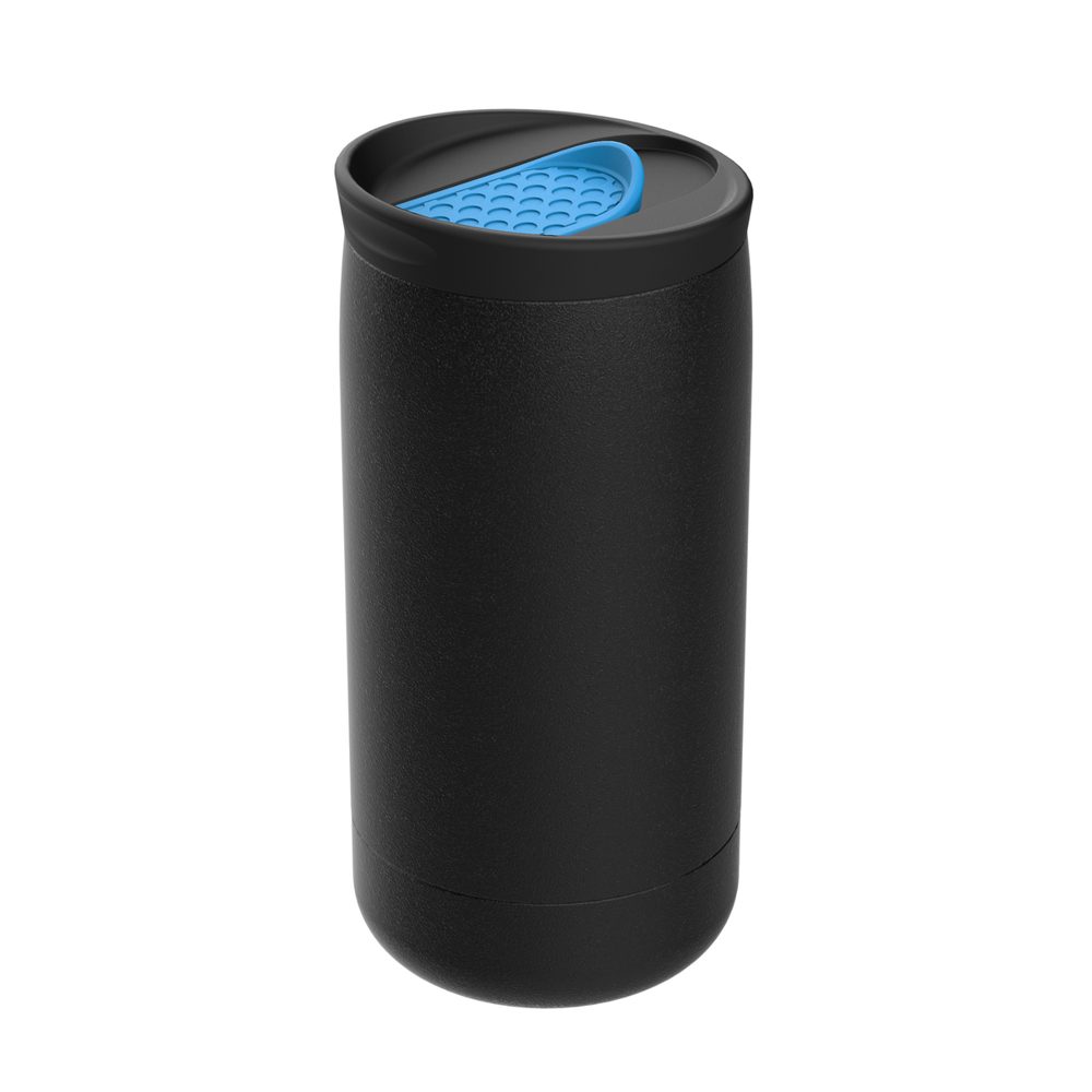 Thermobecher RETUMBLER-myNIZZA - schwarz, cyan