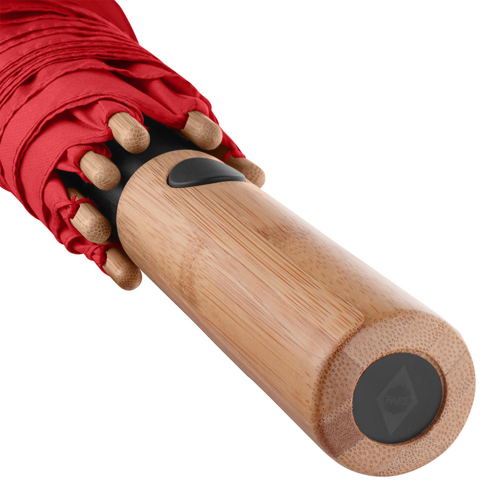 7379 AC-Midsize-Bambus-Stockschirm ÖkoBrella