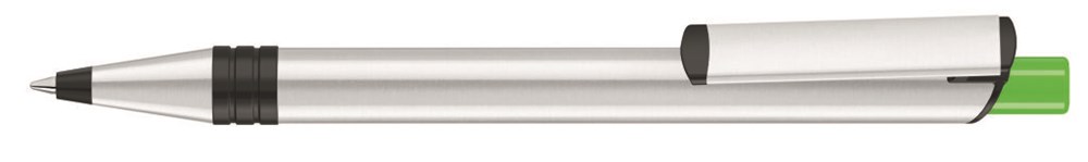 RECYCLED PET PEN ALUMA - mittelgrün