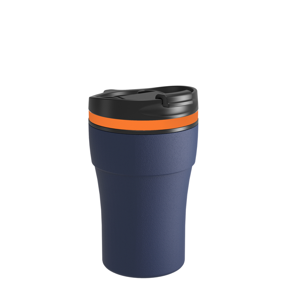 Thermobecher RETUMBLER-BAYAMO CORPORATE - orange, marineblau, schwarz