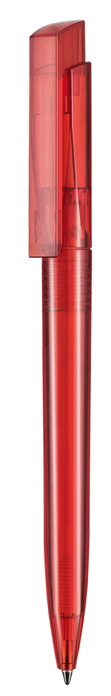 Kugelschreiber FRESH TRANSPARENT - feuer-rot TR/FR