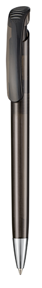 Kugelschreiber BONITA TRANSPARENT - smoke grey