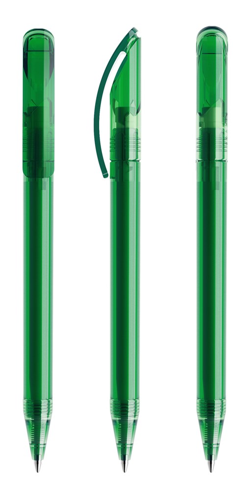 Prodir DS3TTT Transparent - Dunkelgrün transparent