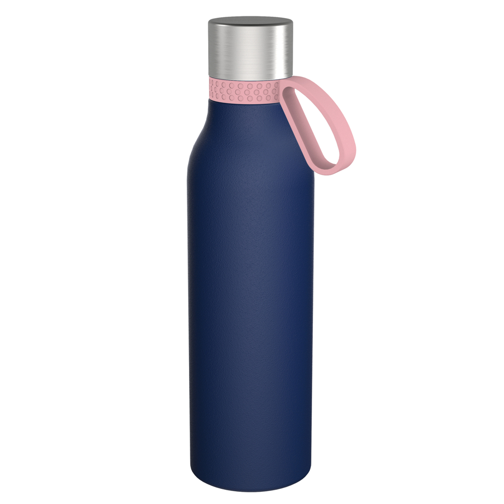 Trinkflasche II 820 - hellmagenta, rose, dunkelblau
