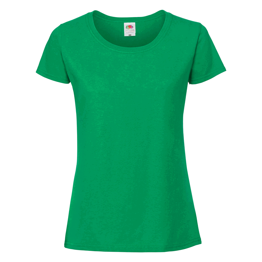 614240 - Ladies Iconic 195 T-Shirt (zuvor: Ladies Ringspun Premium T-Shirt) - maigrün