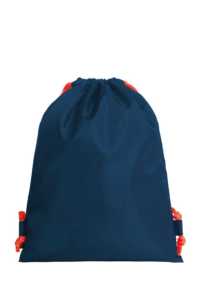 Zugbeutel PAINT - marine-rot