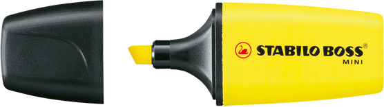 STABILO BOSS MINI Leuchtmarkierer - gelb