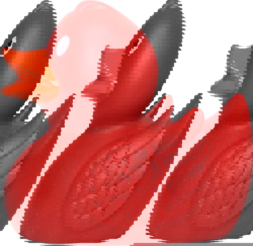 Weizen-Ente, klassik, rot, 7,5 cm