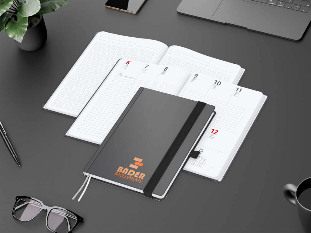 Wochenkalender vorne + Notizen hinten Vision-Hybrid EXPRESS