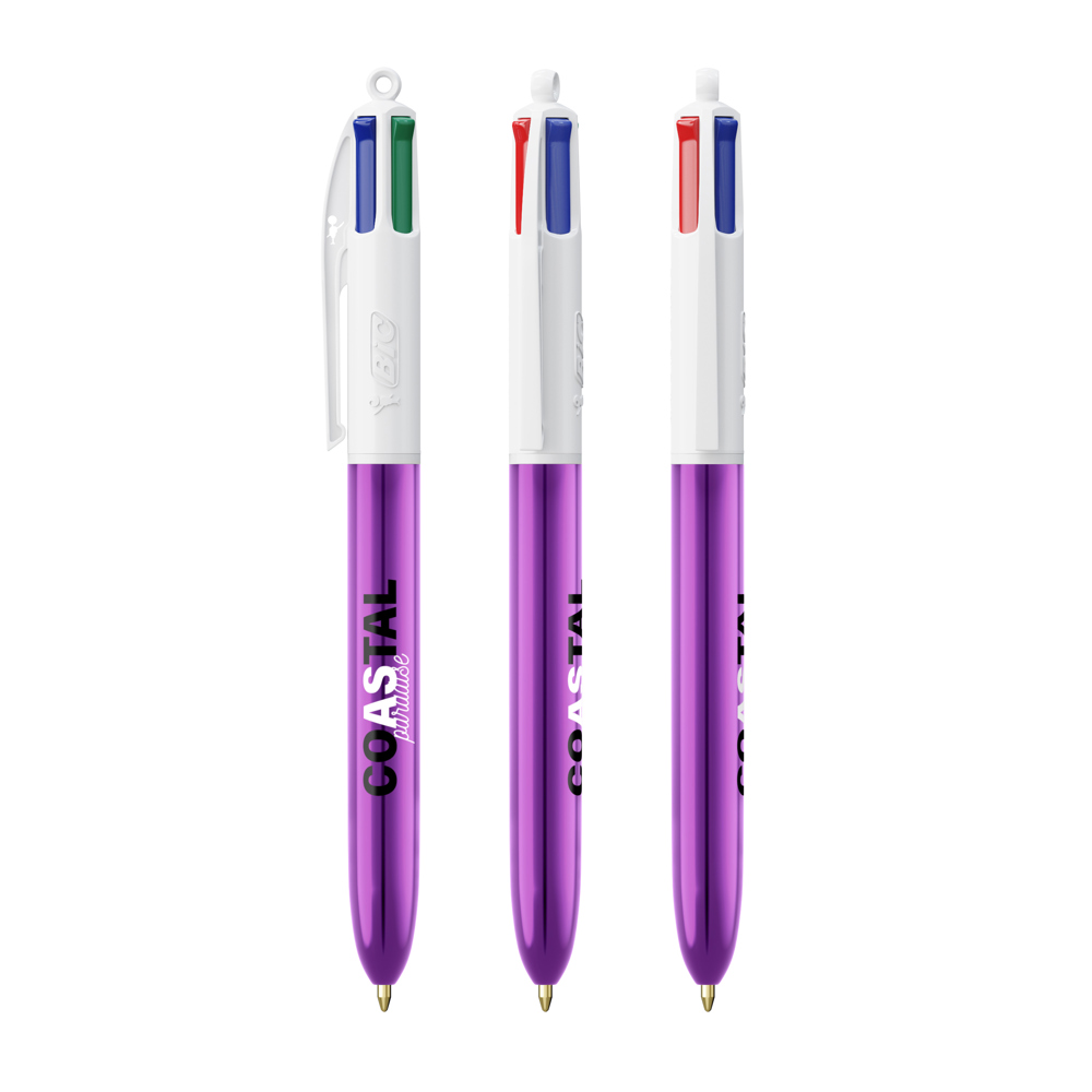 BIC® 4 Colours Shine Kugelschreiber