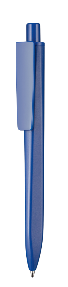 Kugelschreiber RIDGE RECYCLED SOFT - blau (PCR)