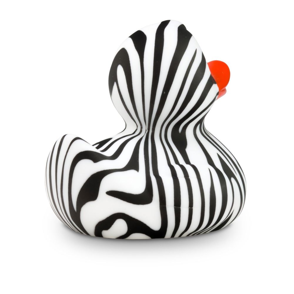 Werbeente Zoe Zebra, ca. 8 cm