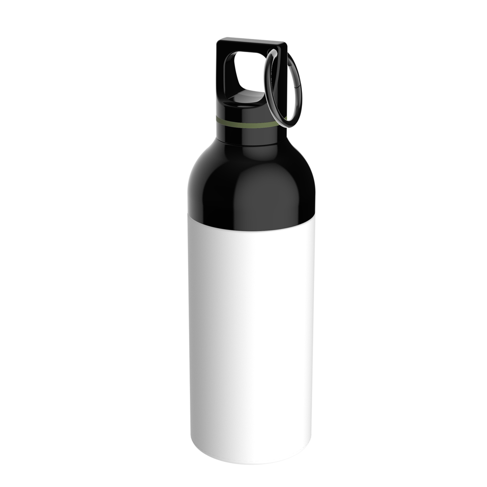 Trinkflasche RETUMBLER-DUIX STEEL - olivgrün, weiß