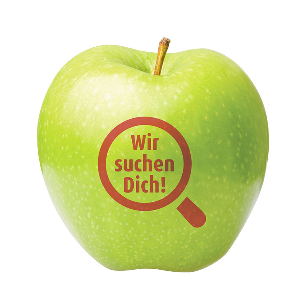 Apfel grün "Lupe"