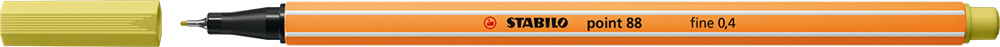 STABILO point 88 Fineliner - senf