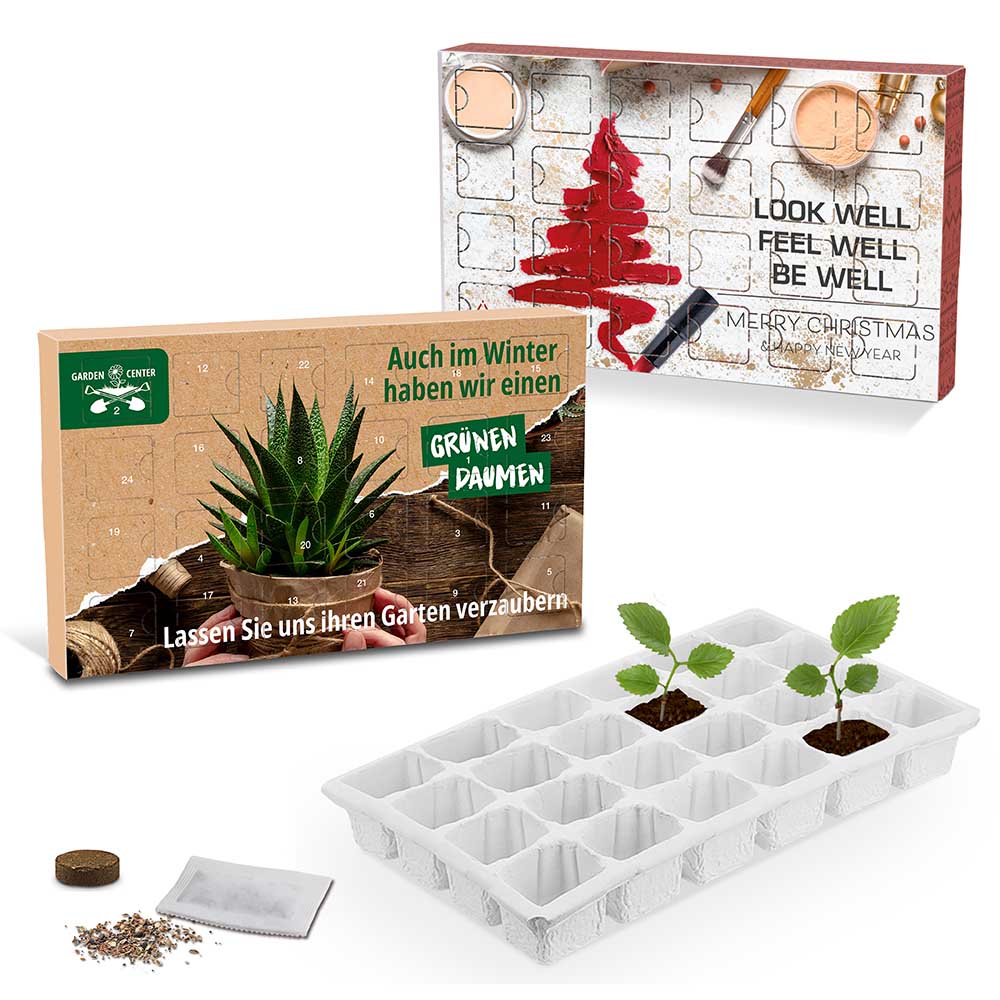 Wachsender Adventskalender - Individuell