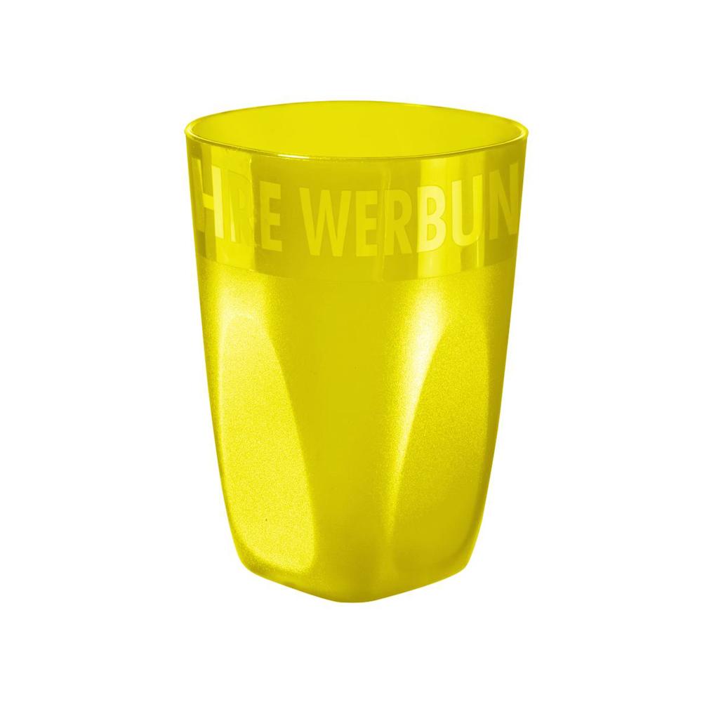 Trinkbecher "Midi Cup" 0,3 l - trend-gelb PP
