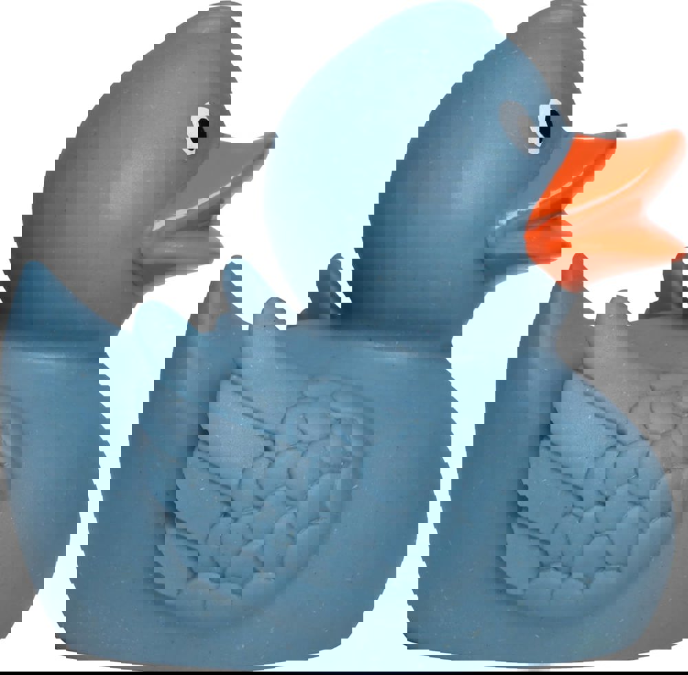 Weizen-Ente, klassik, blau, 7,5 cm